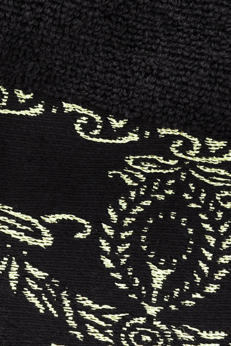 фото Полотенце Soavita "Premium. Амфора", цвет: черный, 65 х 130 см