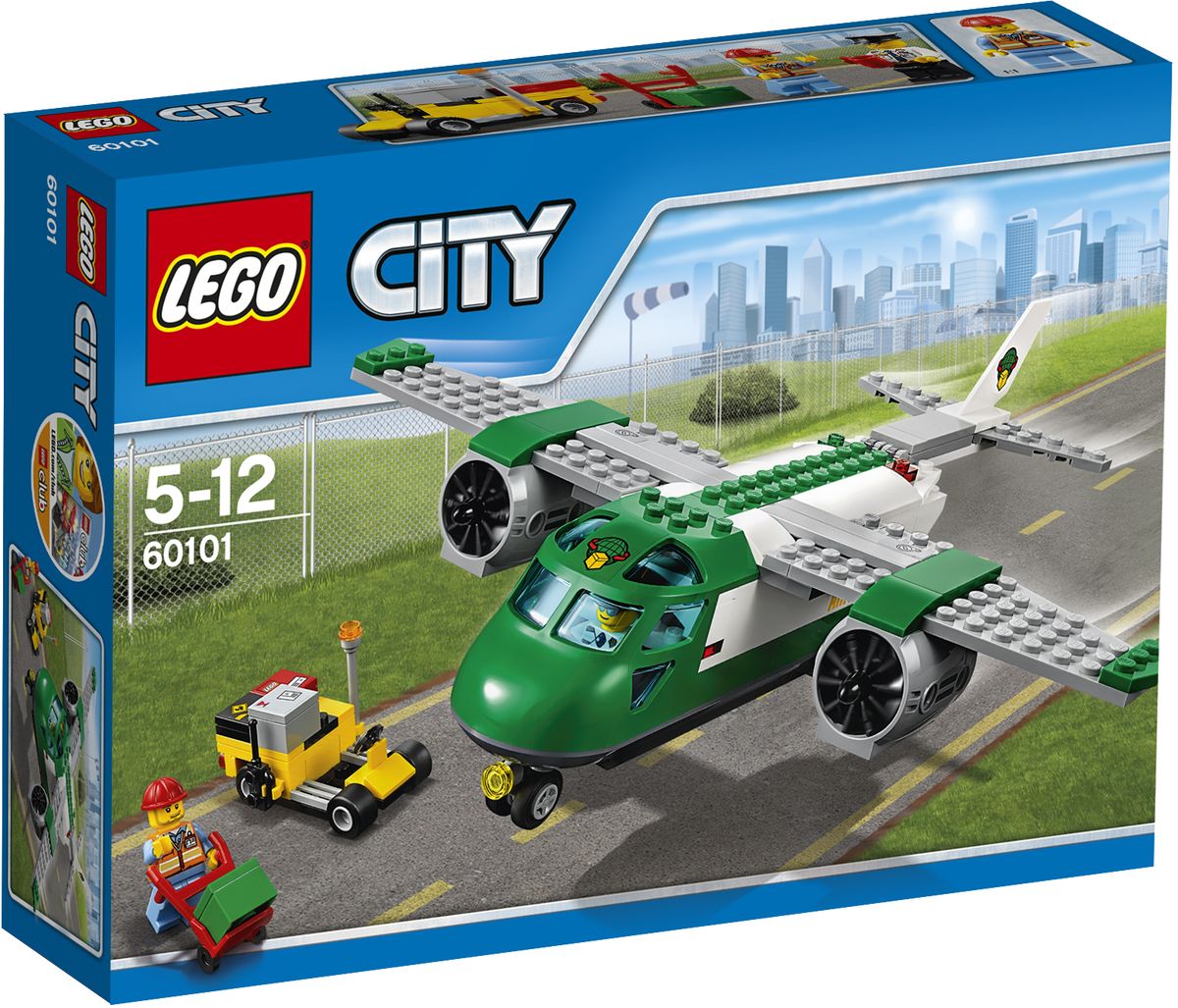 LEGO City Конструктор Грузовой самолет 60101