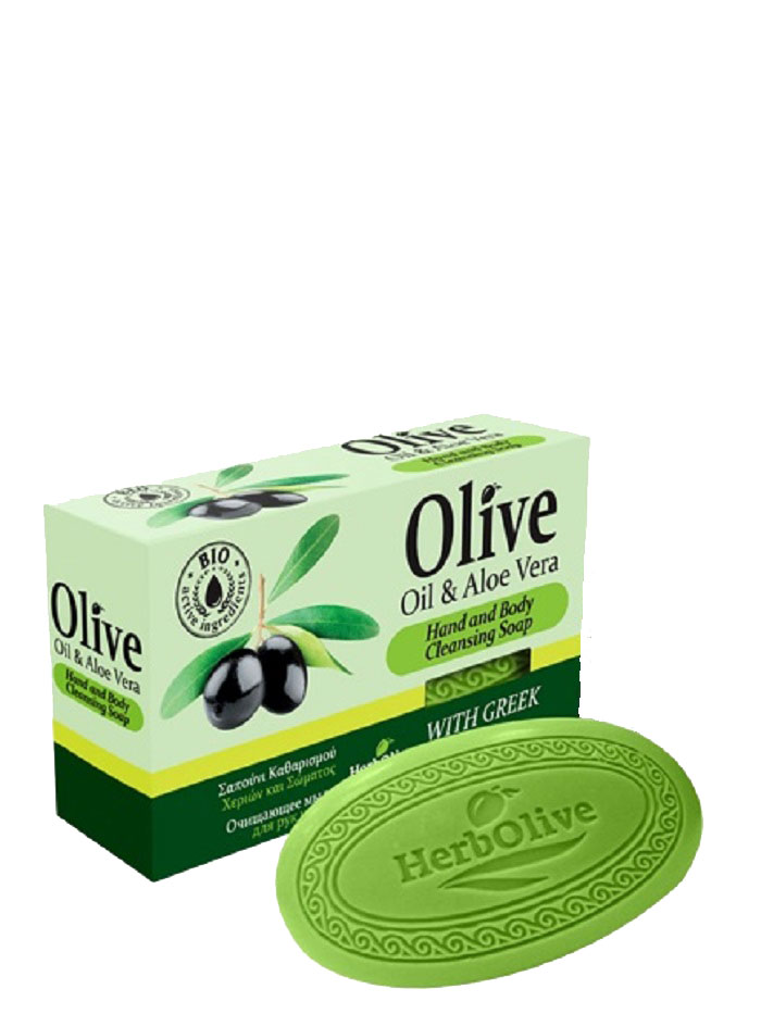 HerbOlive Оливковое мыло с алоэ-вера 90 г