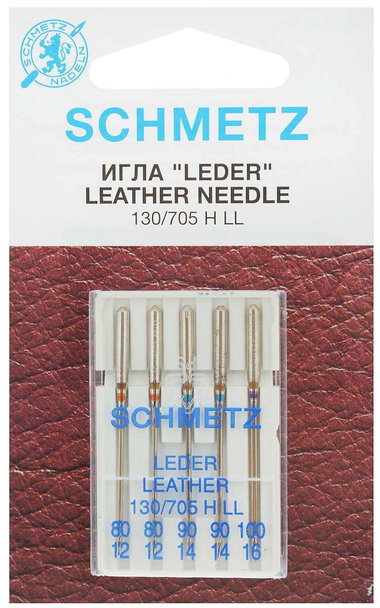 Schmetz Иглы №80, 90, 100, 5 шт.