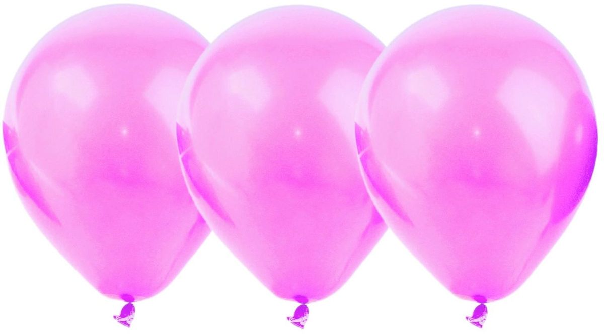 фото Страна Карнавалия Набор воздушных шариков цвет розовый 100 шт