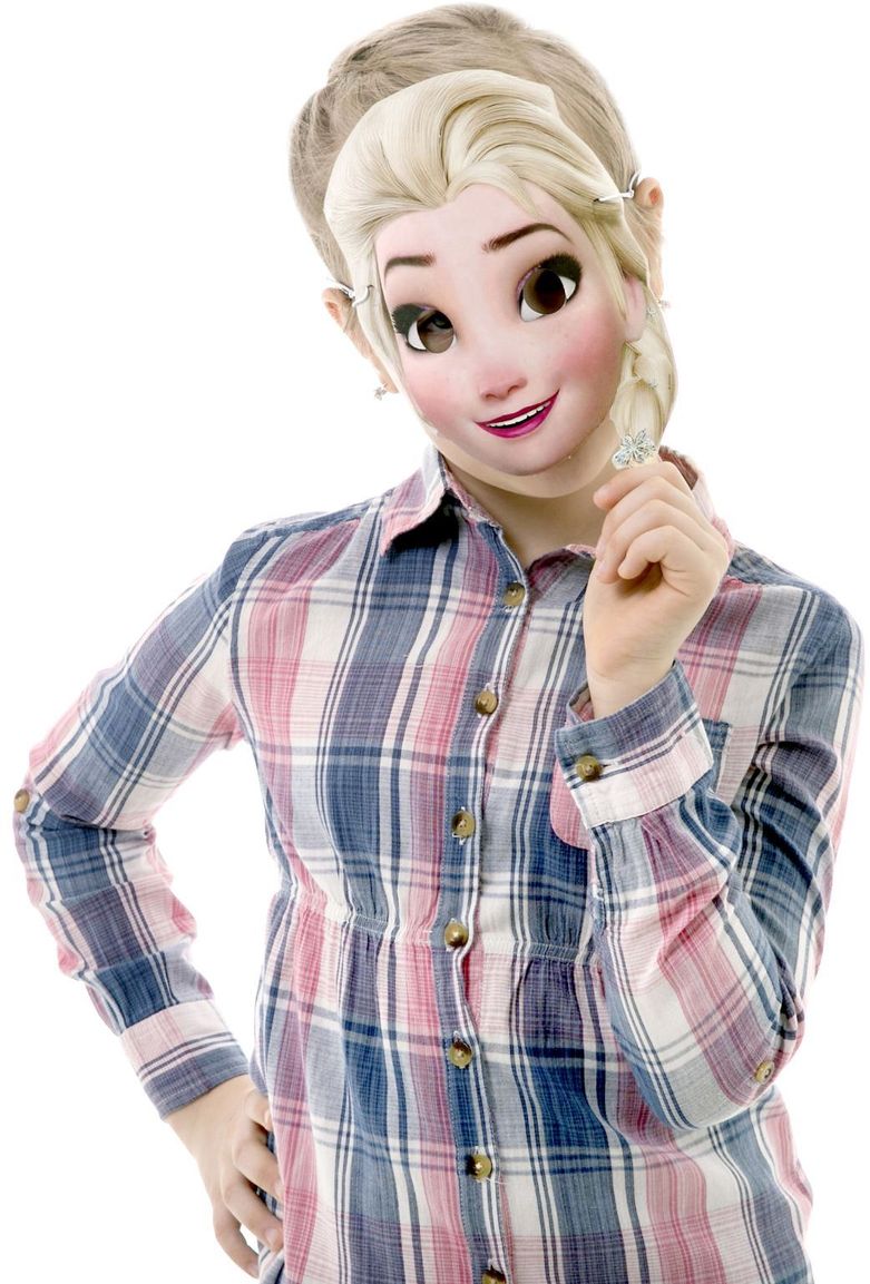 фото Disney Маска карнавальная детская Холодное сердце Эльза