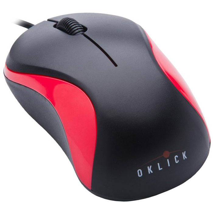 фото Мышь Oklick 605SW, Red Black