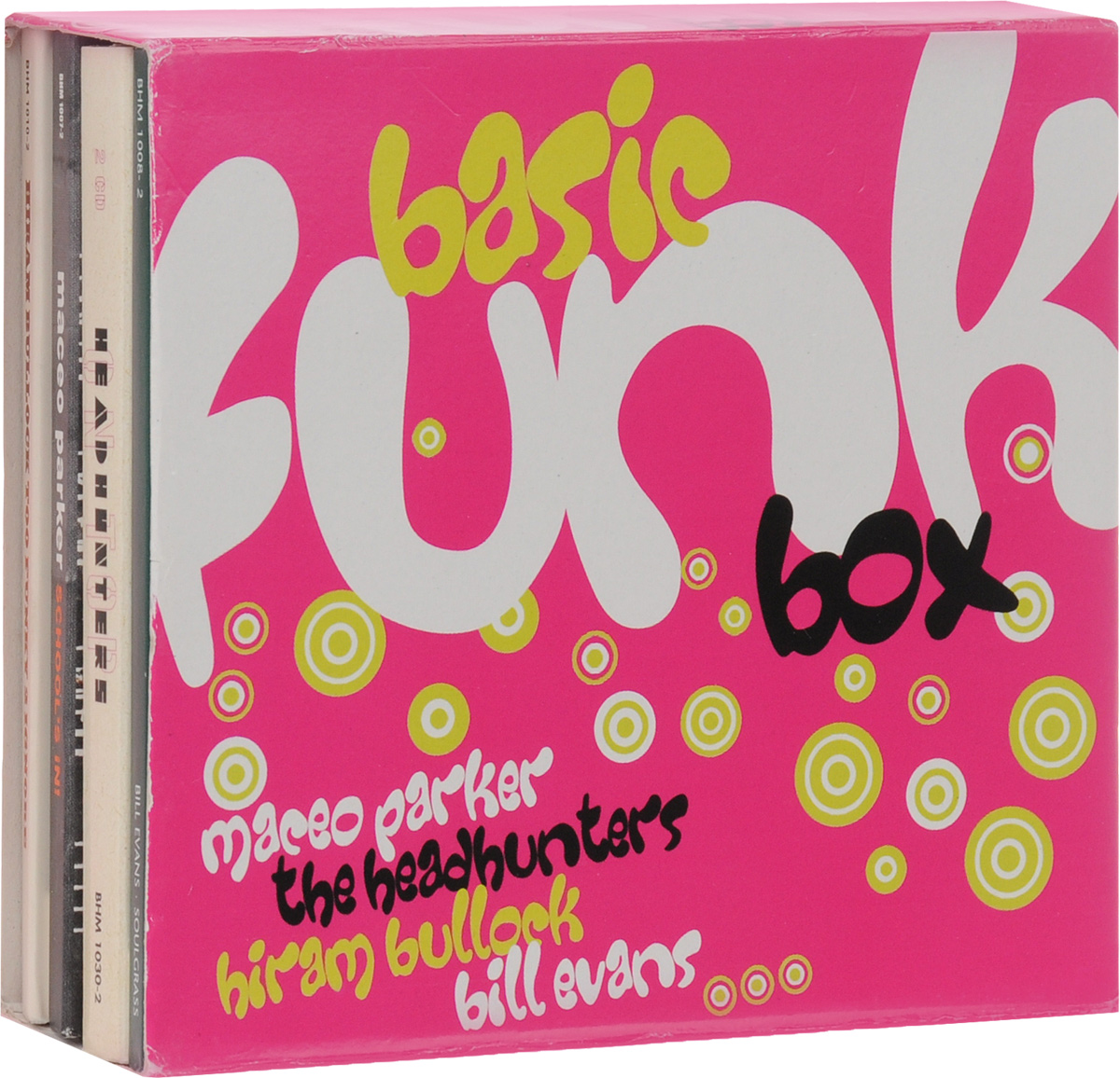 Basic Funk Box (5 CD). Билл Эванс,"The Headhunters",Мэсио Паркер,Хирам Баллок
