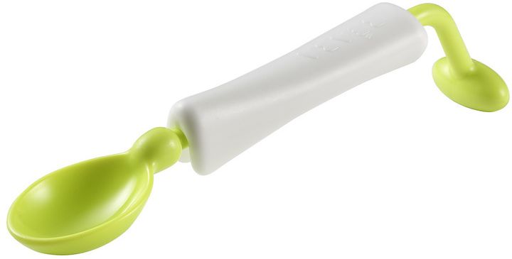 фото Beaba Ложка для кормления Training Spoon 360 цвет зеленый
