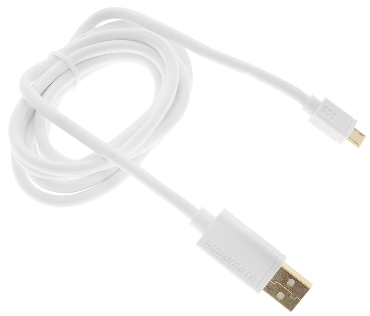 фото Promate linkMate-U2, White кабель USB 1.5 м