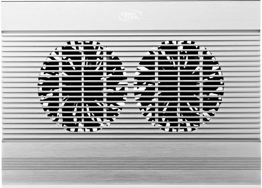 фото Подставка для ноутбука Deepcool N8, Silver Aluminum