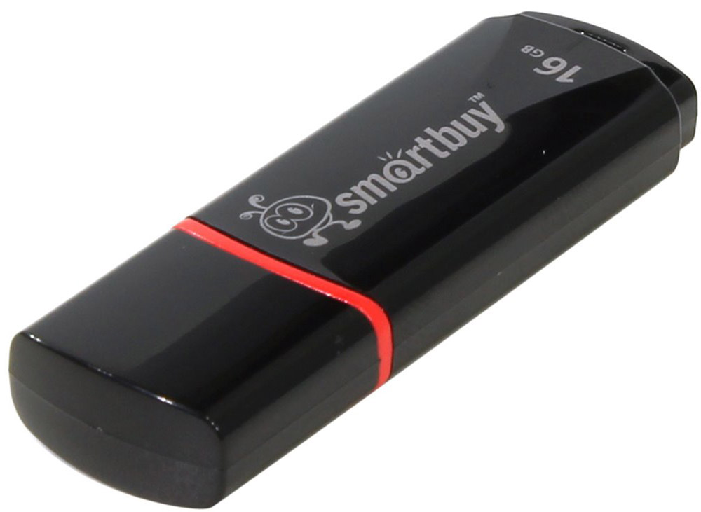 фото SmartBuy Crown 16GB, Black USB-накопитель