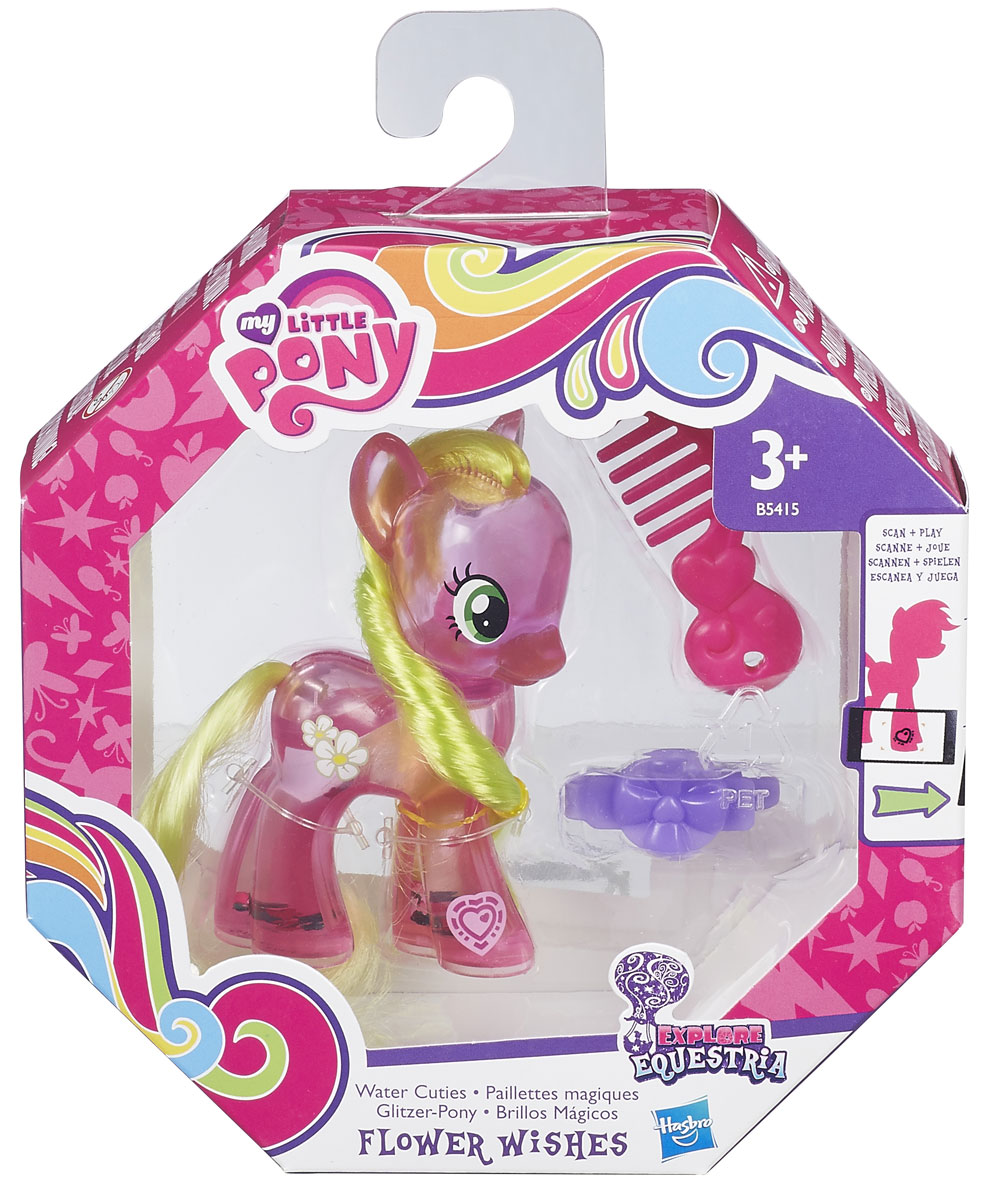 фото My Little Pony Игровой набор Пони с блестками Flower Wishes