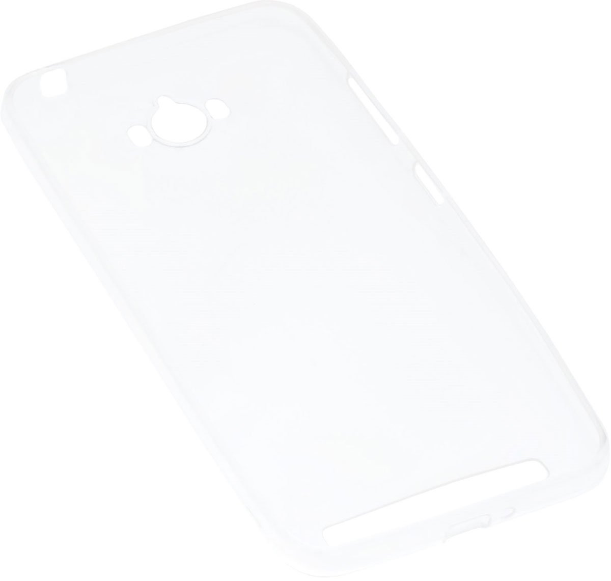 фото Skinbox 4People Slim Silicone чехол для Asus Zenfone Max ZC550KL, Transparent