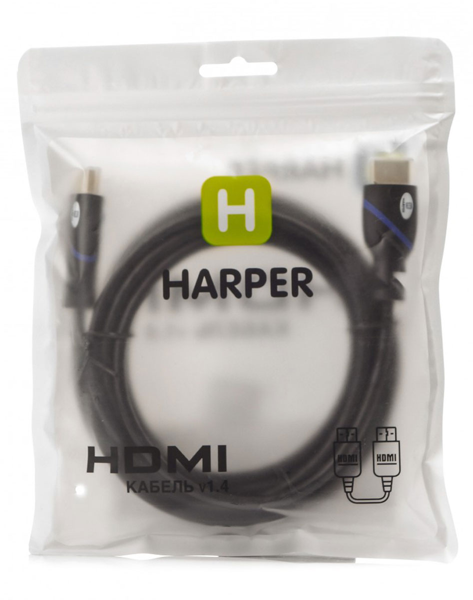 фото Harper DCHM-371, Black кабель HDMI