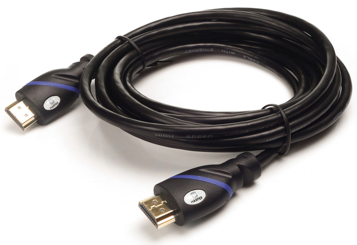 фото Harper DCHM-373, Black кабель HDMI