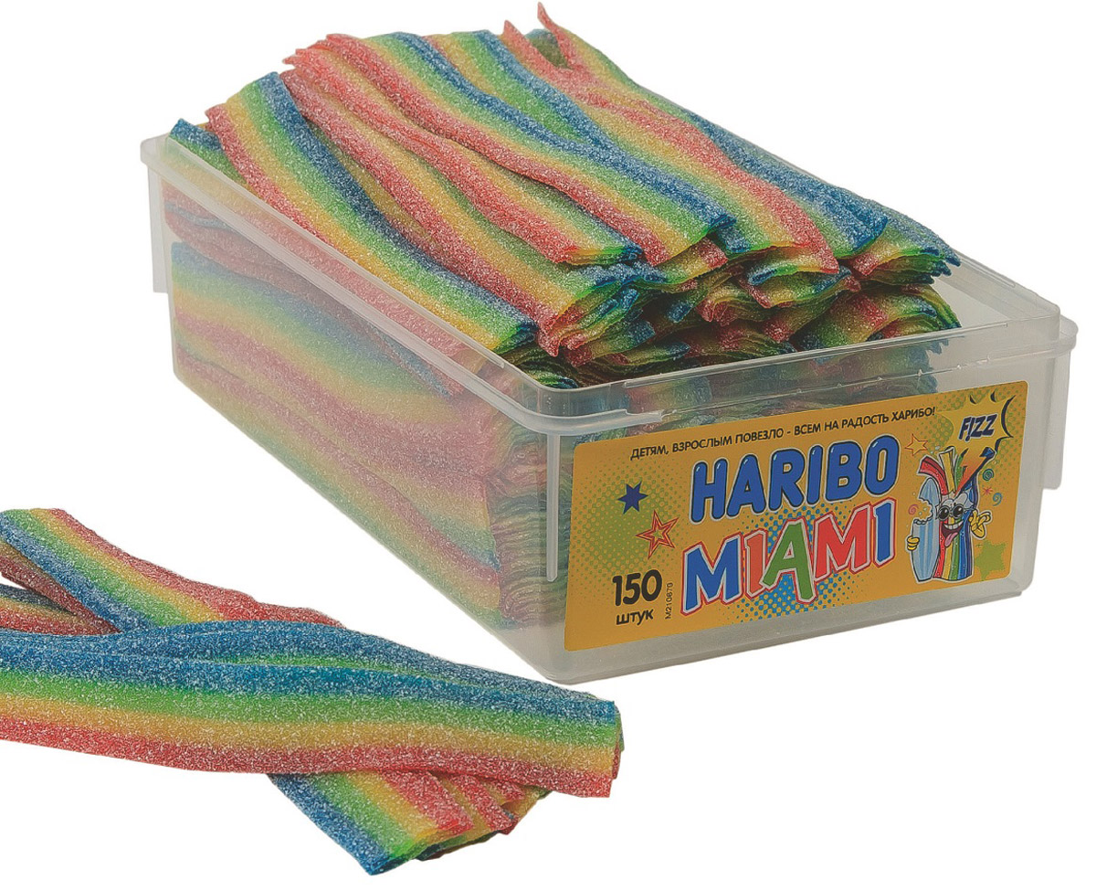 фото Haribo Miami жевательные конфеты, 1,125 кг