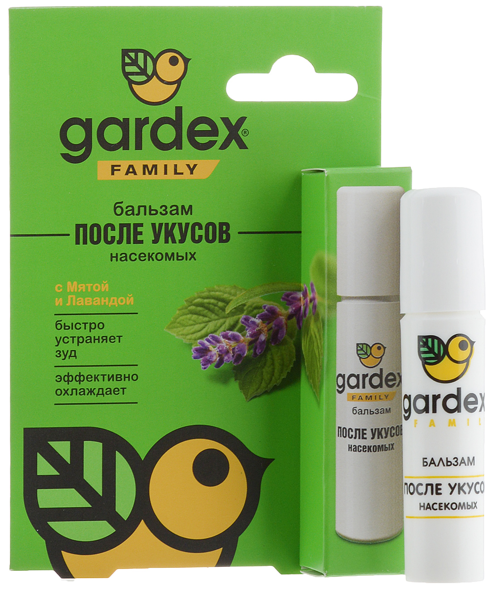 фото Бальзам после укусов насекомых Gardex "Family", 7 мл