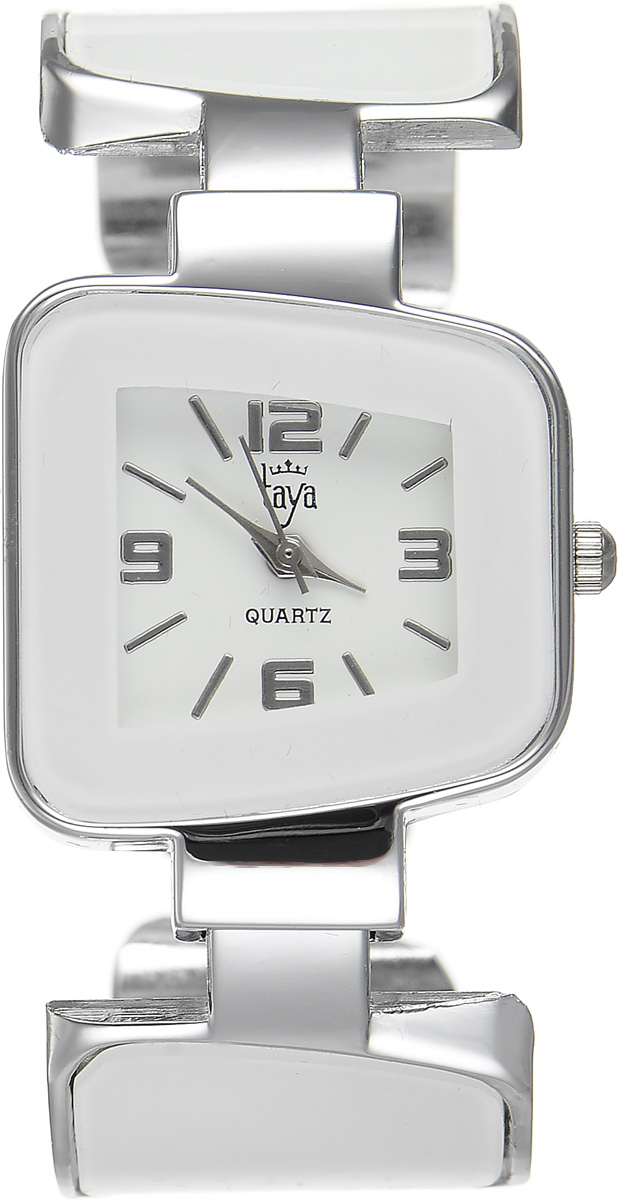 Часы наручные женские Taya, цвет: серебряный, белый. T-W-0428