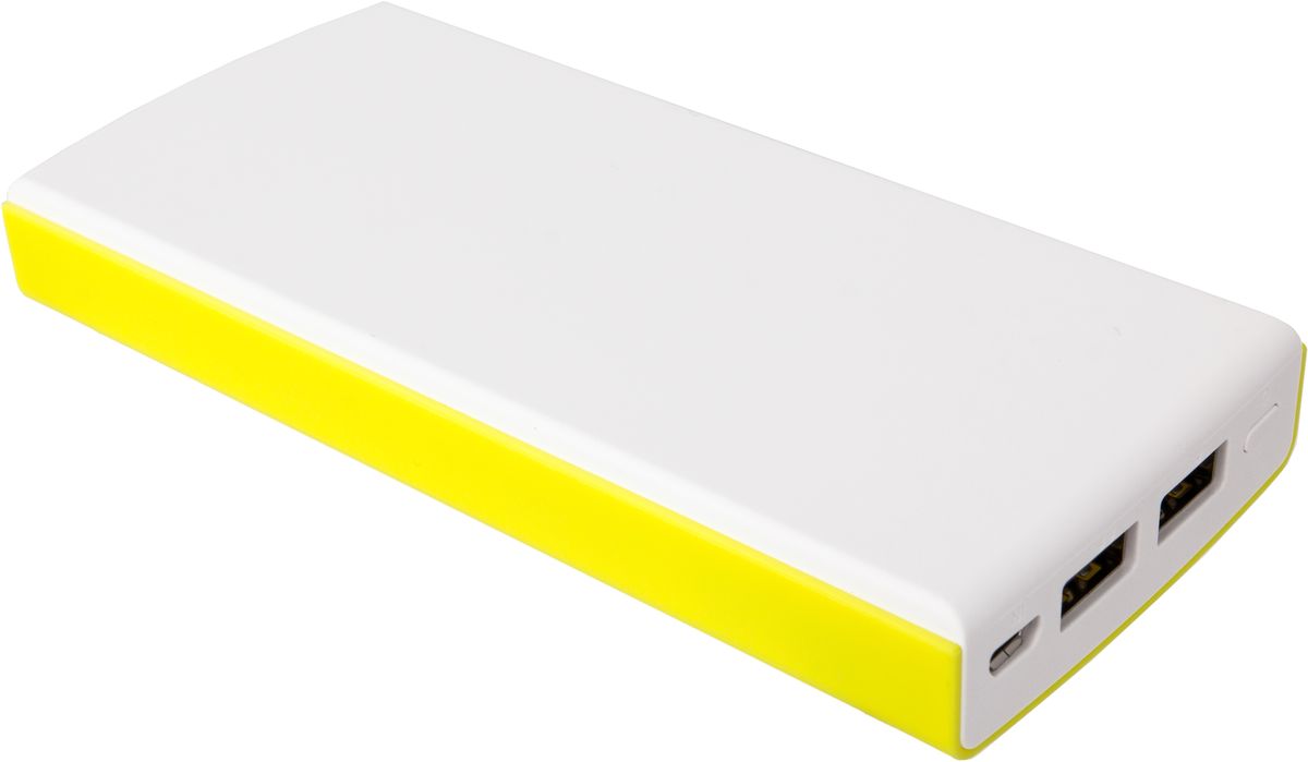 фото DigiCare Hydra DS10, Yellow White внешний аккумулятор (10000 мАч)