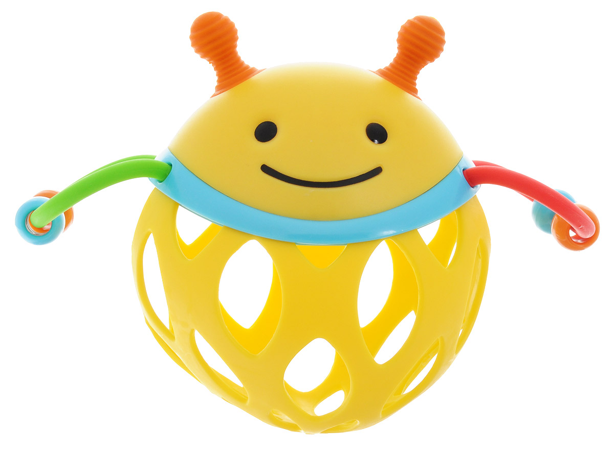 Skip Hop Развивающая игрушка-погремушка Шар-пчела