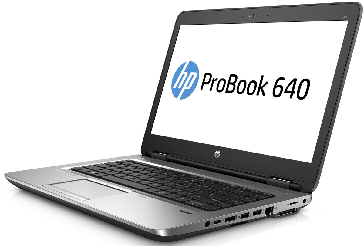 фото Ноутбук HP ProBook 640 G2, T9X05EA, 14", черный, серый