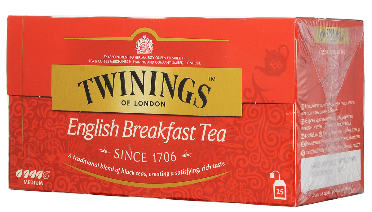 Чай Twinings English Breakfast Купить