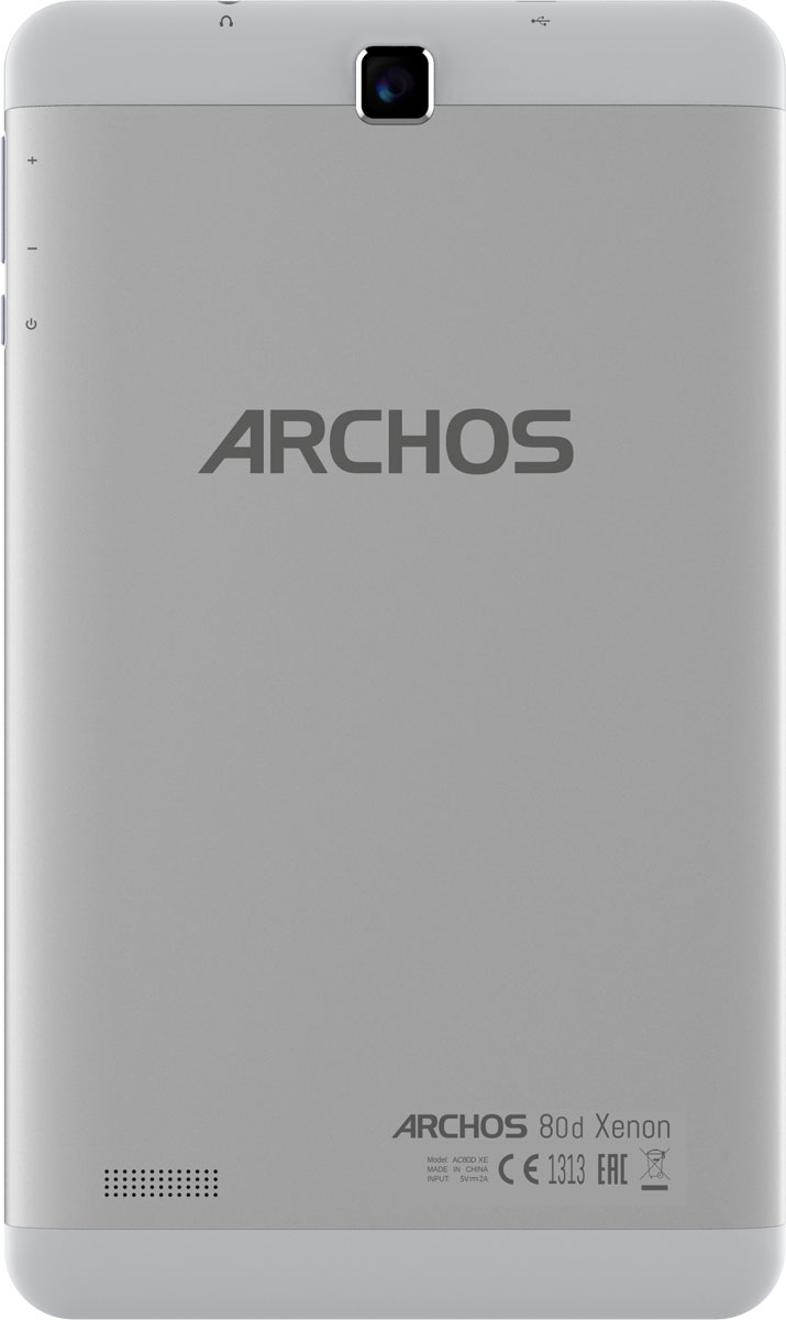 фото Планшет Archos 80D Xenon, 16 ГБ, белый, серый