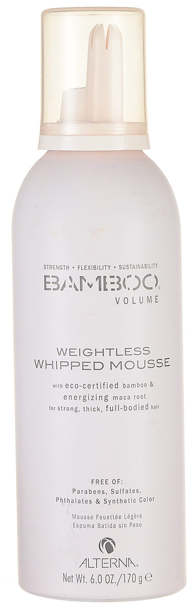 фото Alterna Невесомый мусс для объема Bamboo Volume Weightless Whipped Mousse - 150 мл