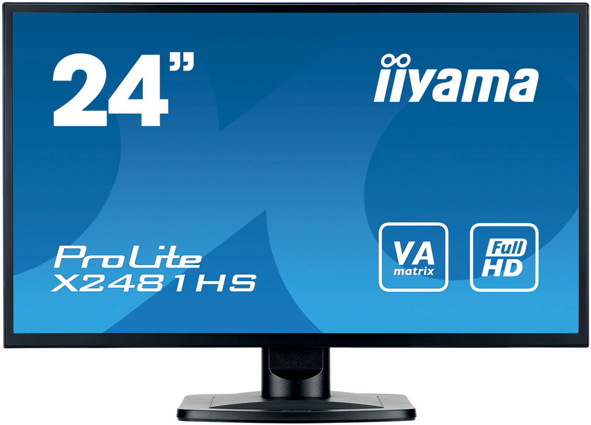 фото iiyama X2481HS-B1, Black монитор