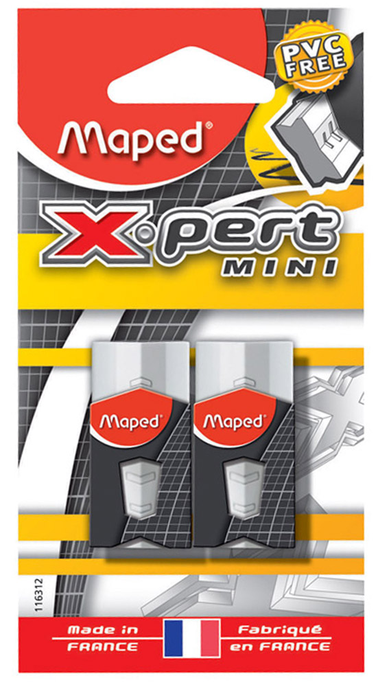 все цены на Maped Ластик Mini X-pert 2 шт онлайн