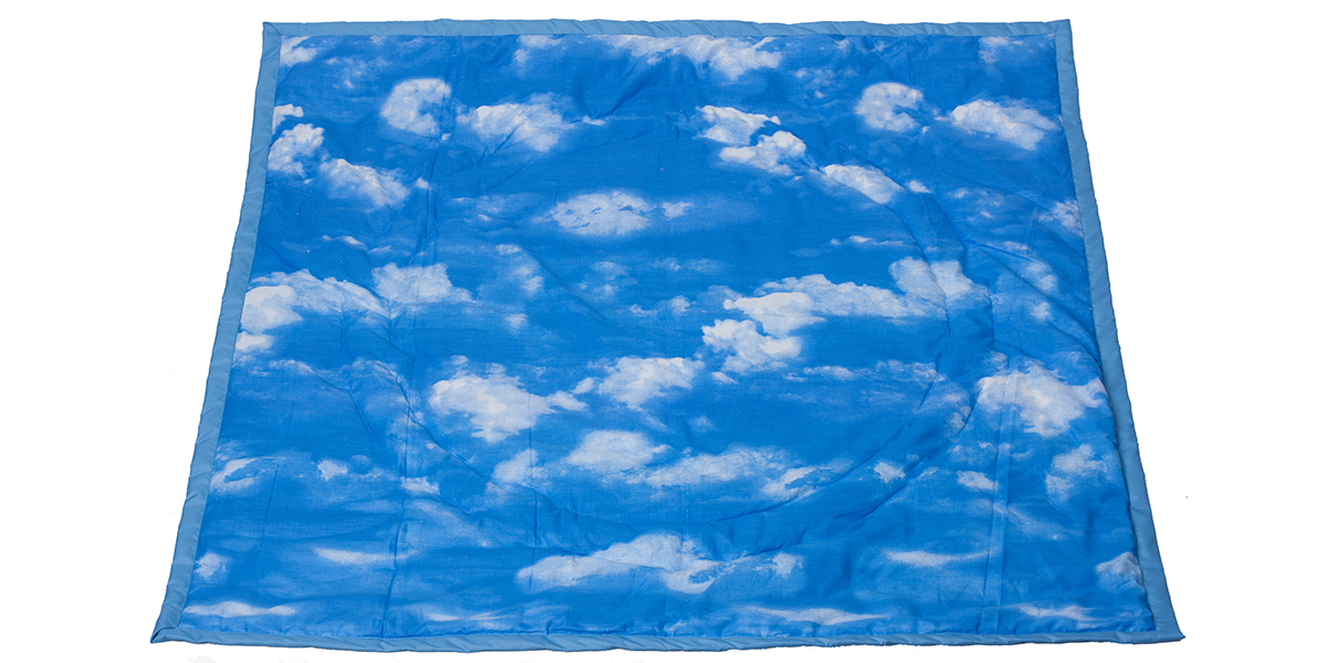 фото Сумка для мамы Чудо-чадо Коврик Переносной коврик-сумка, KTR02-020, голубой