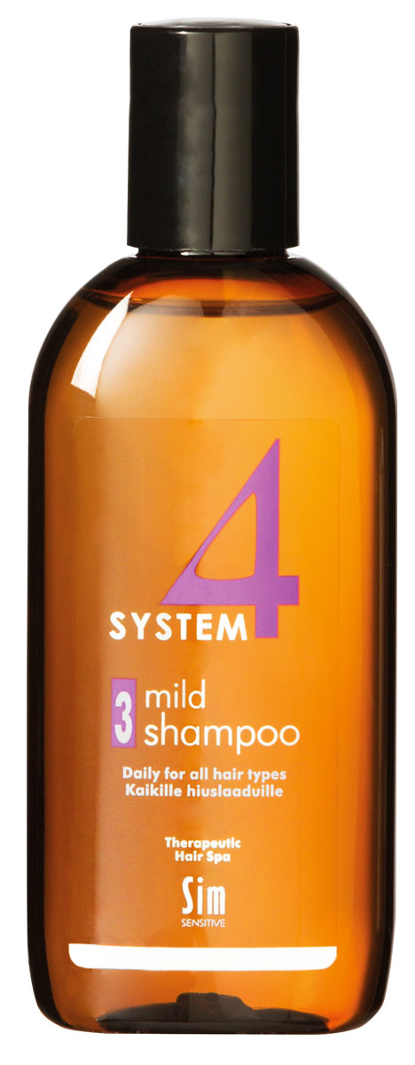 Sim Sensitive Терапевтический шампунь № 3 SYSTEM 4 Mild Climbazole Shampoo 3,100 мл