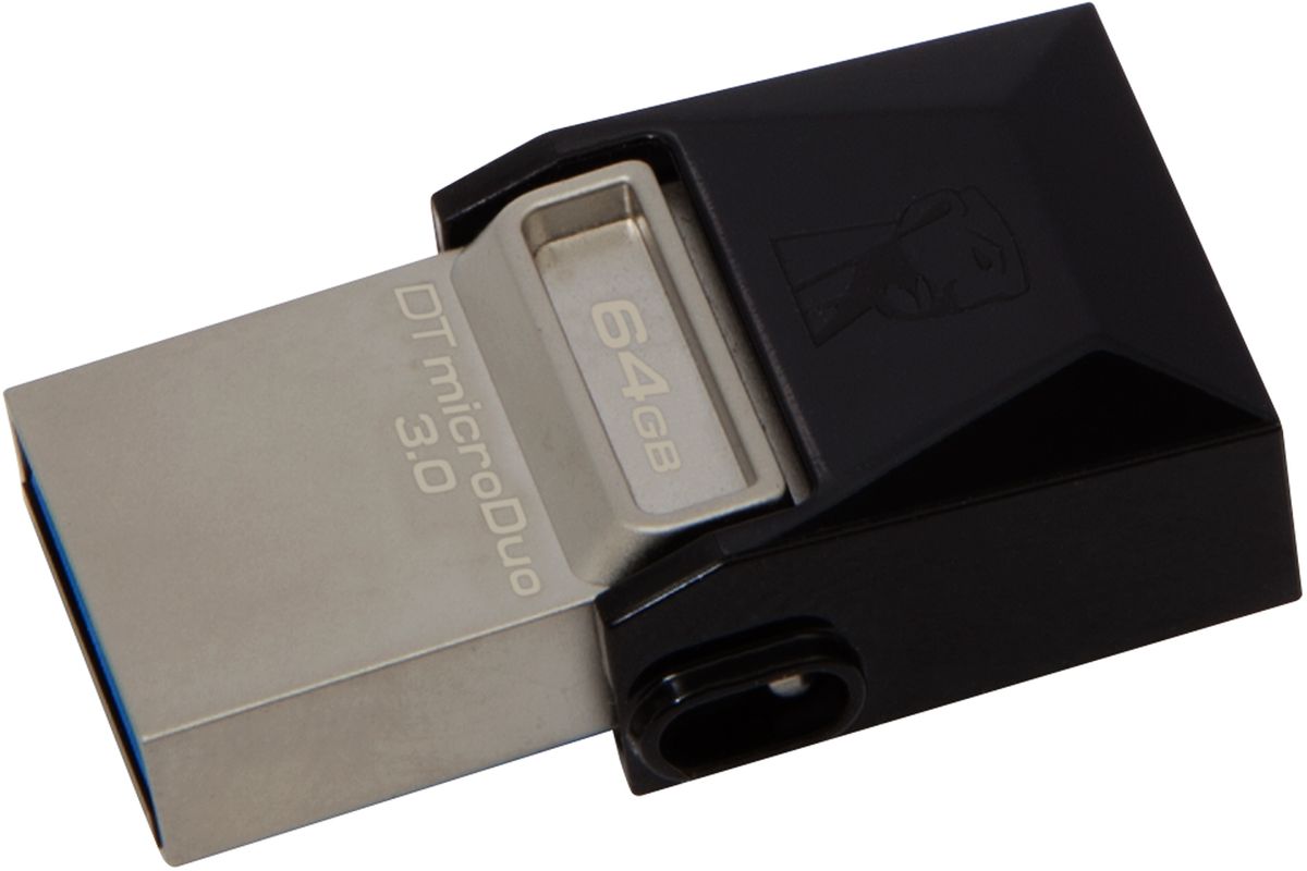 фото Kingston DataTraveler microDuo 3.0 64GB USB-накопитель