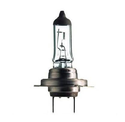 фото Лампа автомобильная галогенная Philips "Vision", для фар, цоколь H7 (PX26d), 12V, 55W. 12972PRC1