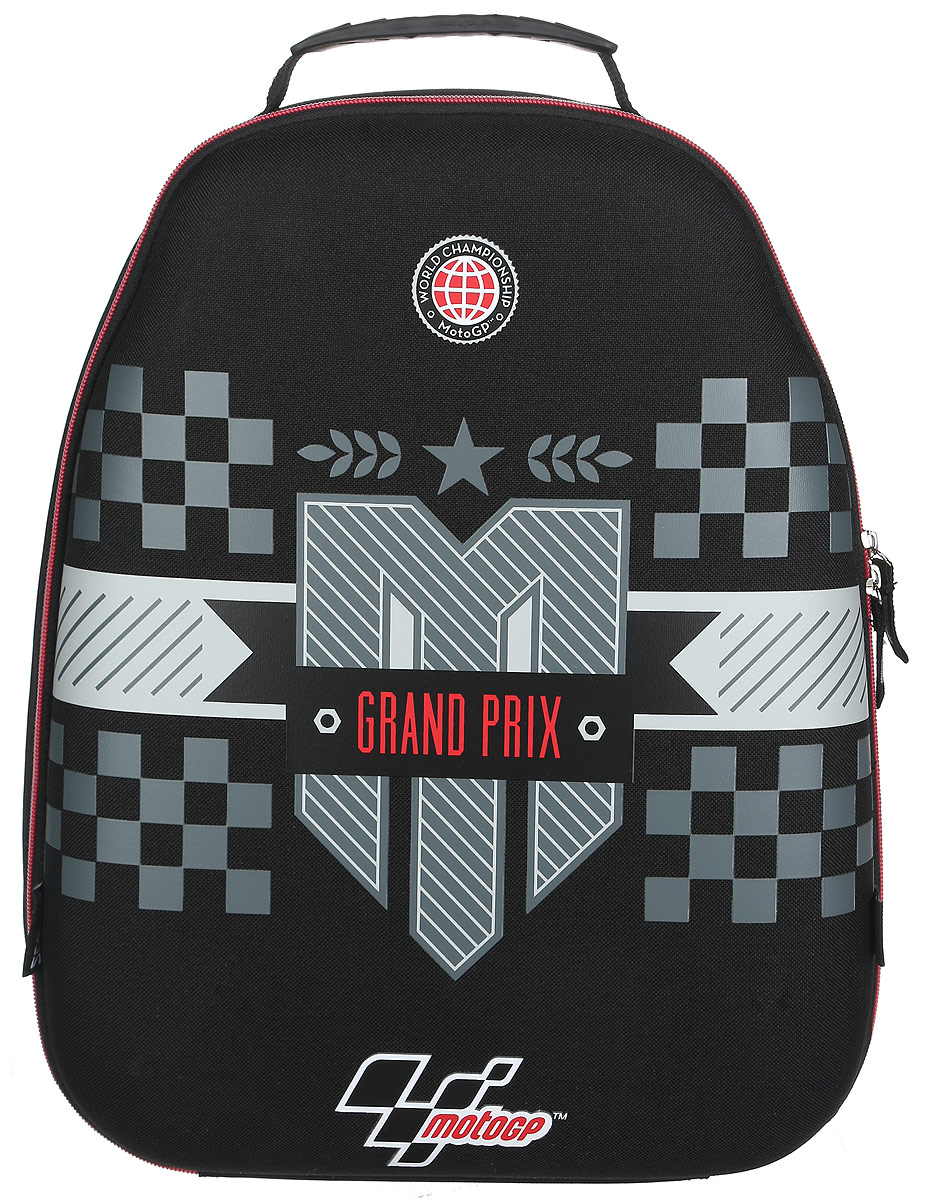 MotoGP Рюкзак детский Grand Prix цвет черный серый