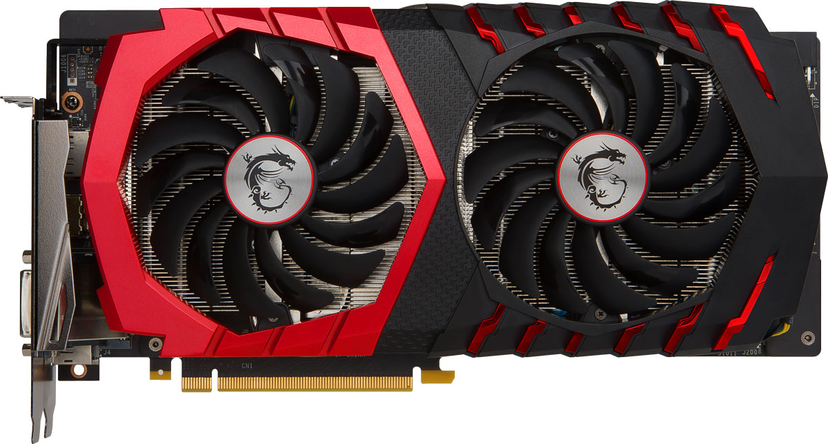 фото Видеокарта MSI GeForce GTX 1060 Gaming X 6GB видеокарта