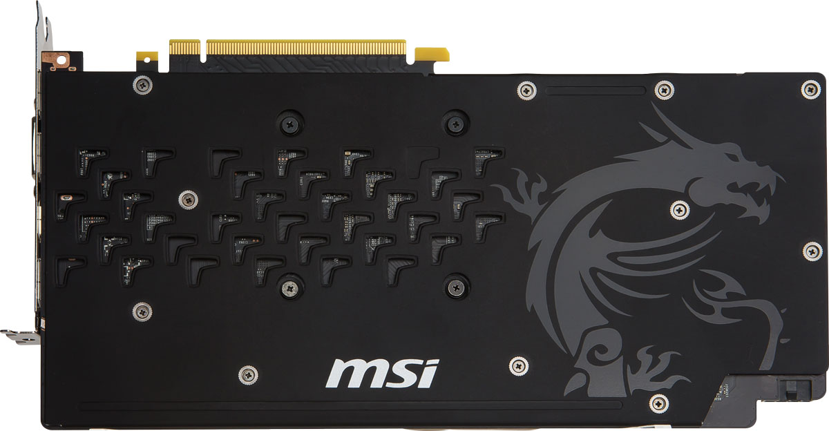 фото Видеокарта MSI GeForce GTX 1060 Gaming X 6GB видеокарта