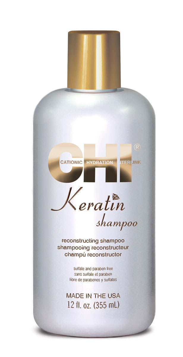CHI Кератиновый шампунь Keratin, 355 мл — купить в интернет-магазине ...