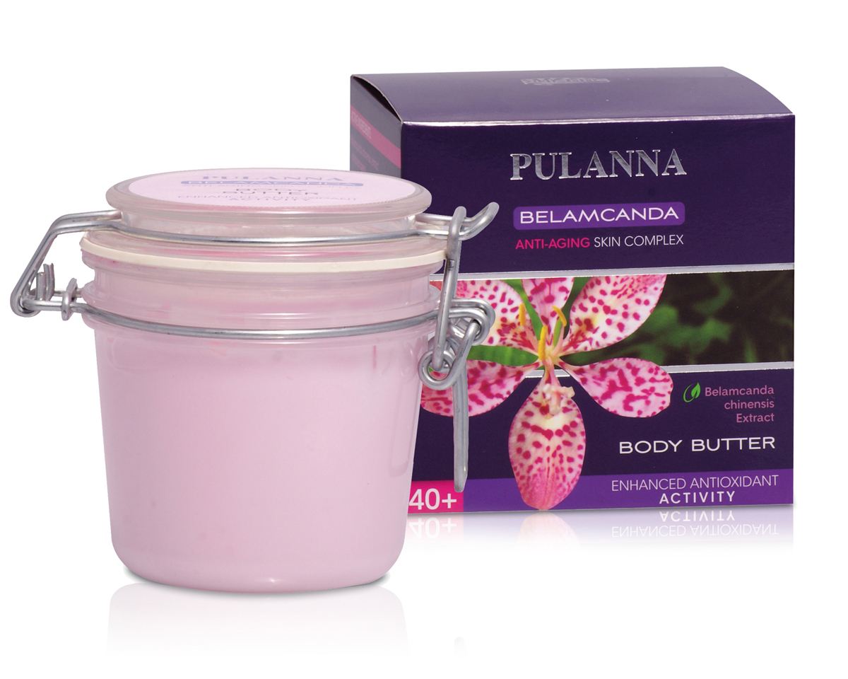 фото Pulanna Масло для тела с подтягивающим эффектом на основе беламканды - Body Butter 200 мл