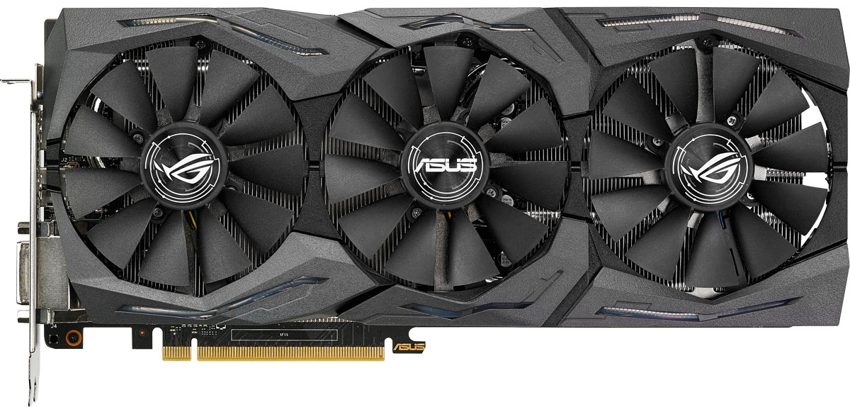 фото Видеокарта ASUS Strix GeForce GTX 1070 O8G Gaming 8GB