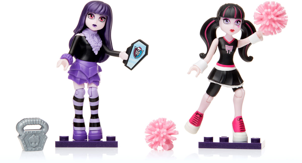 фото Mega Bloks Monster High Конструктор Кабинеты Школы монстров Mega bloks/mega construx