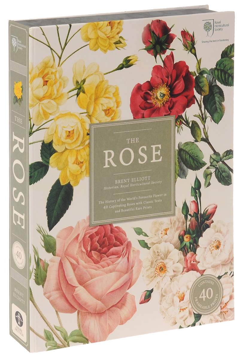 фото The Rose: The History of the World’s Favourite Flower in 40 Captivating Roses with Classic Texts and Rare Beautiful Prints Andre deutsch