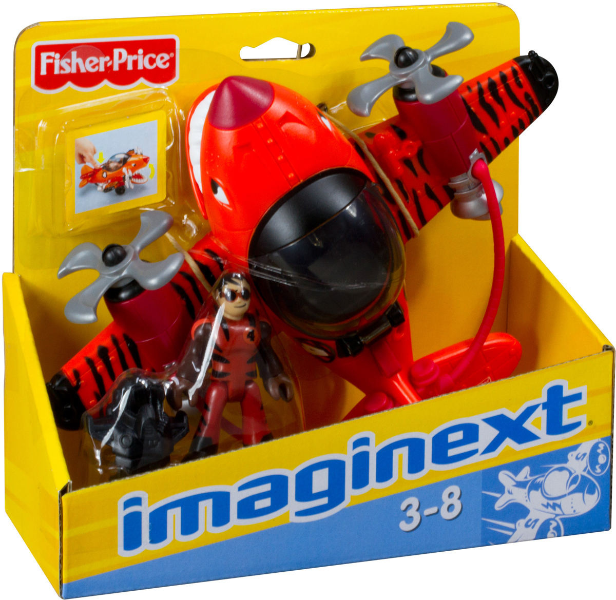 фото Imaginext Самолет Летающий тигр