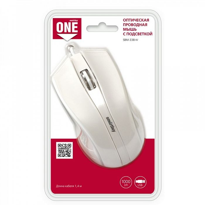 фото SmartBuy One 338, White мышь