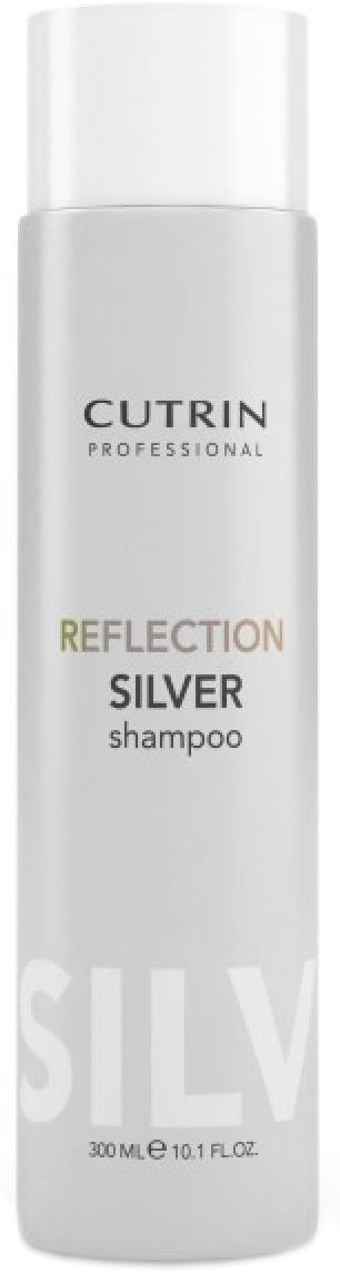 Cutrin Оттеночный шампунь серебристый иней Reflection Silver Shampoo, 300 мл самый лучший оттеночный шампунь