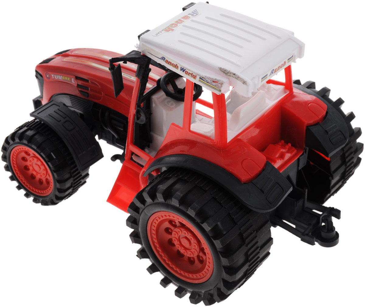 Включи красный трактор. Игрушка трактор tractor красный. Трактор инерционный Jumbo Toys. Трактор красный игрушечный 1221. Игрушка красный трактор большой.