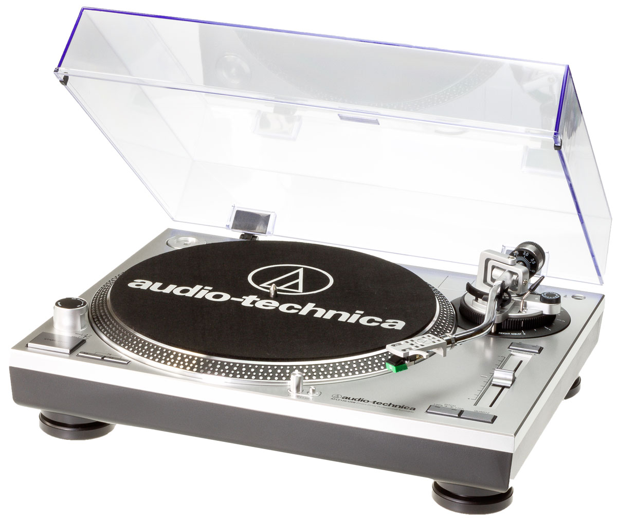 фото Проигрыватель виниловых дисков Audio-Technica AT-LP120-USBHC, Silver