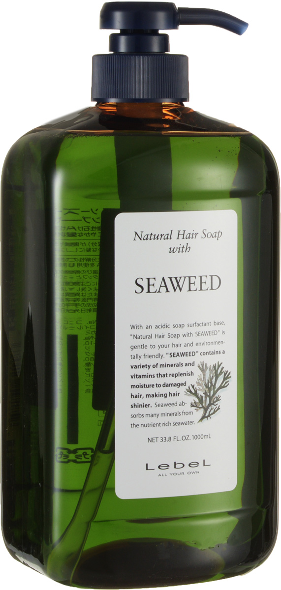 фото Lebel Natural Hair Шампунь с морскими водорослями Soap Treatment Seaweed, 1000 мл