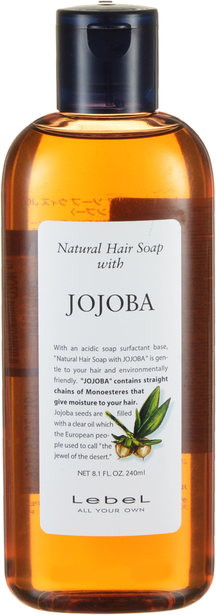 Lebel Natural Hair Шампунь с маслом жожоба Soap Treatment Jojoba, 240 мл morphosis hair treatment line шампунь