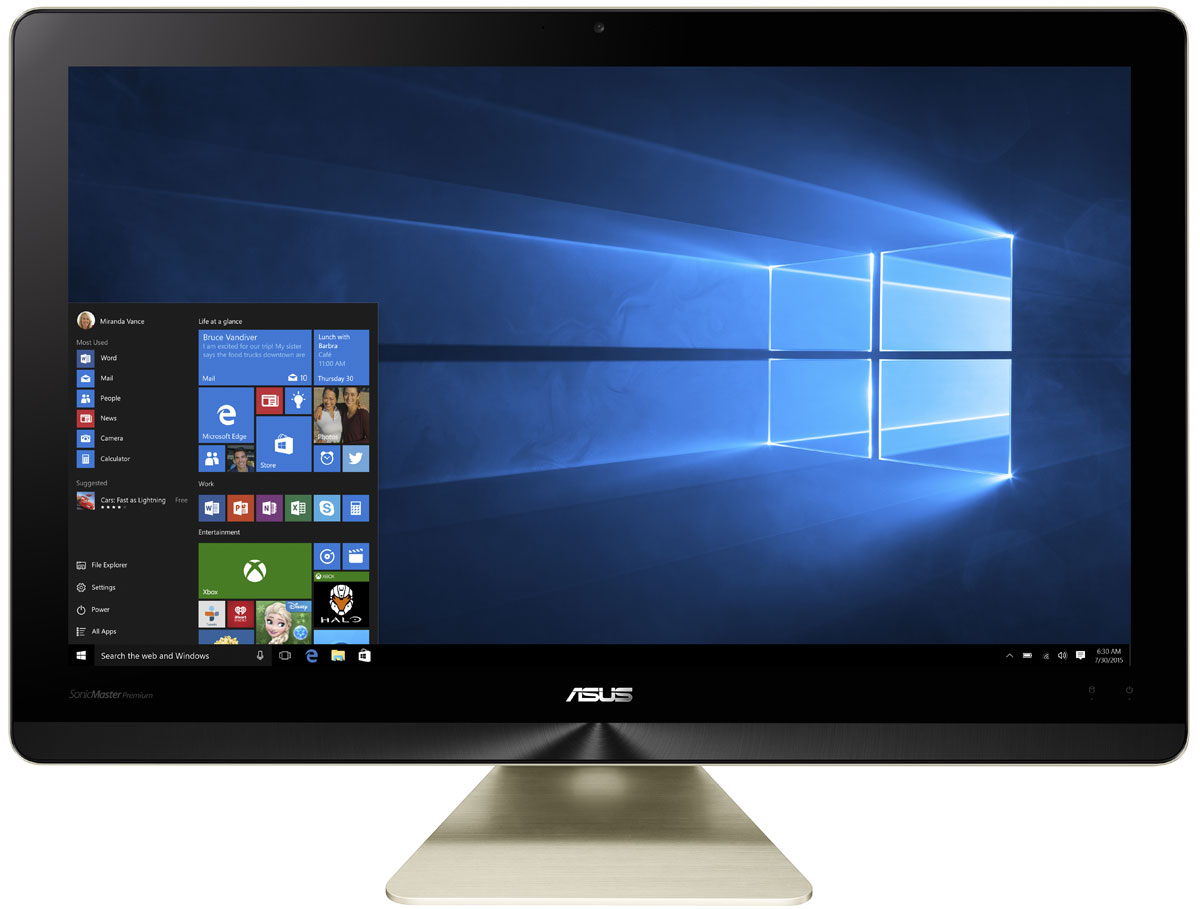 Купить моноблокASUS ASUS Zen AiO Pro Z220ICGK, Black Gold моноблок