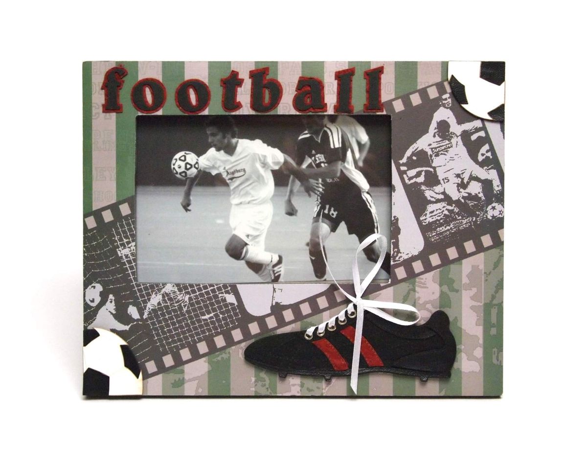 фото Фоторамка HomeMaster "Футбол", декорированная, 24 х 19 х 2 см
