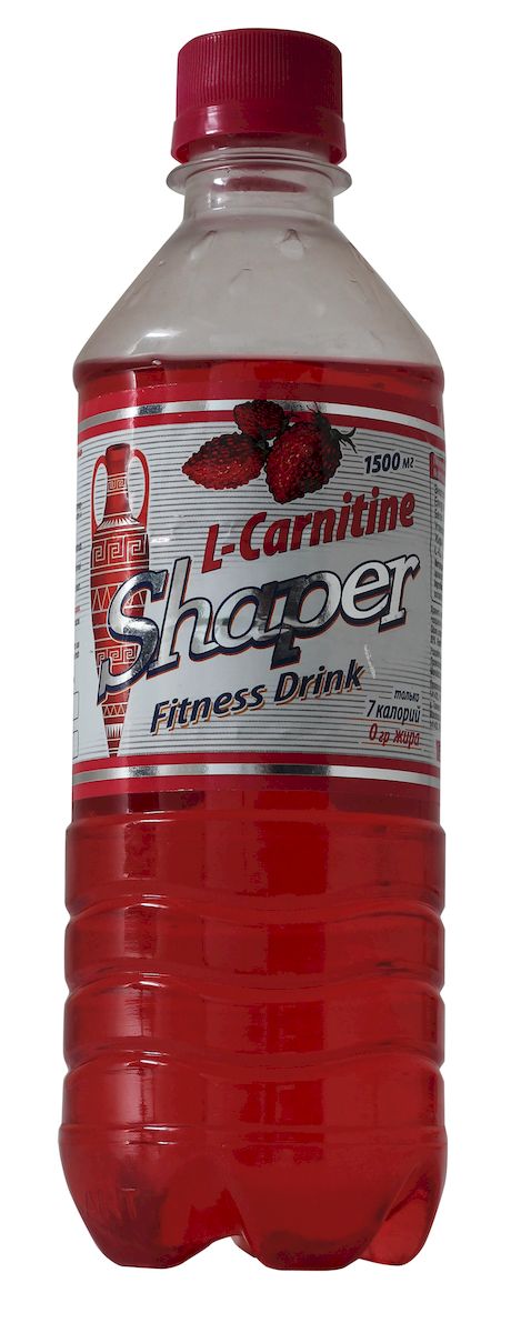 фото Жиросжигатель Shaper "L-Carnitine. Fitness Drink", земляника, 0,5 л