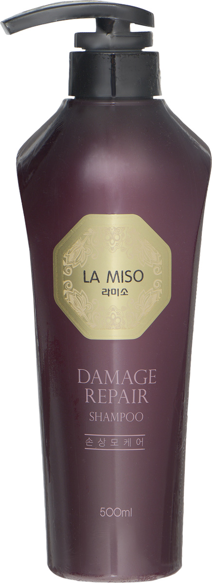 La Miso Шампунь для восстановления поврежденных волос, Damage Repair, 500 мл